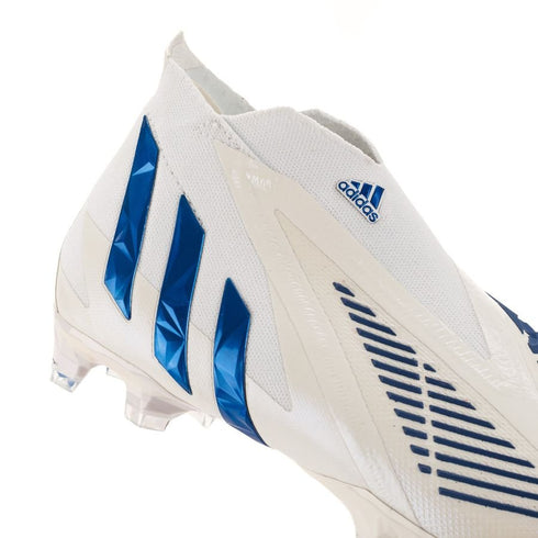 Adidas Predator Edge + FG Diamond Edge - Footwear White/Hi-Res Blue